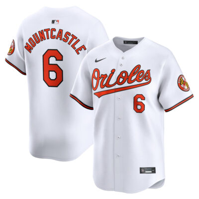 Ryan Mountcastle Baltimore Orioles White Home Limited Jersey - All Stitched