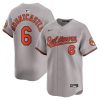 Ryan Mountcastle Baltimore Orioles Grey Road Limited Jersey - All Stitched