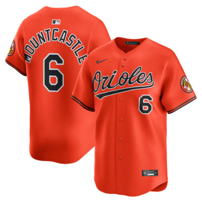 Ryan Mountcastle Baltimore Orioles Orange Alternate Limited Jersey - All Stitched