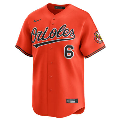 Alternative view of Ryan Mountcastle Baltimore Orioles Orange Alternate Limited Jersey - All Stitched