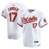 Colton Cowser Baltimore Orioles White Home Limited Jersey - All Stitched