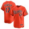 Colton Cowser Baltimore Orioles Orange Alternate Limited Jersey - All Stitched