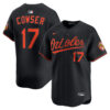 Colton Cowser Baltimore Orioles Black Alternate Limited Jersey - All Stitched
