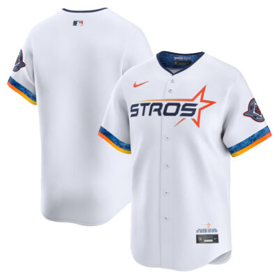Houston Astros White 2025 City Connect Limited Jersey - All Stitched