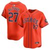 Jose Altuve Houston Astros Orange Alternate Limited Jersey - All Stitched