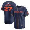 Jose Altuve Houston Astros Navy 2024 City Connect Limited Jersey - All Stitched