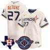 Jose Altuve Houston Astros Cream 2025 City Connect Theme Jersey - All Stitched