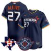 Jose Altuve Houston Astros Navy 2025 City Connect Theme Jersey - All Stitched