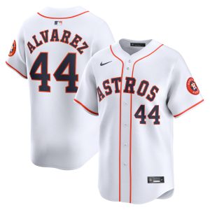Yordan Alvarez Houston Astros White Home Limited Jersey - All Stitched