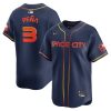 Jeremy Peña Houston Astros Navy 2024 City Connect Limited Jersey - All Stitched