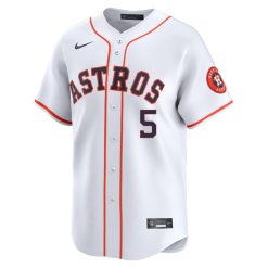 Alternative view of Jeff Bagwell Houston Astros White Home Limited Jersey - All Stitched