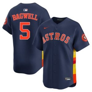 Jeff Bagwell Houston Astros Navy Alternate Limited Jersey - All Stitched