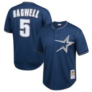 Jeff Bagwell Houston Astros Navy Cooperstown Collection Jersey - All Stitched