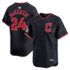 Triston McKenzie Cleveland Guardians Navy Alternate Limited Jersey - All Stitched