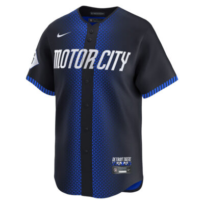 Alternative view of Tarik Skubal Detroit Tigers Navy City Connect Limited Jersey - All Stitched