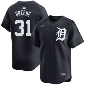 Riley Greene Detroit Tigers Navy Alternate Limited Jersey - All Stitched