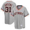 Riley Greene Detroit Tigers White Cooperstown Collection Jersey - All Stitched