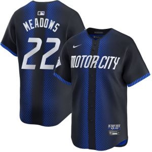 Parker Meadows Detroit Tigers Navy City Connect Limited Jersey - All Stitched