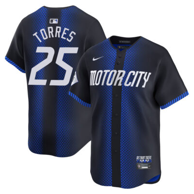 Gleyber Torres Detroit Tigers Navy City Connect Limited Jersey - All Stitched