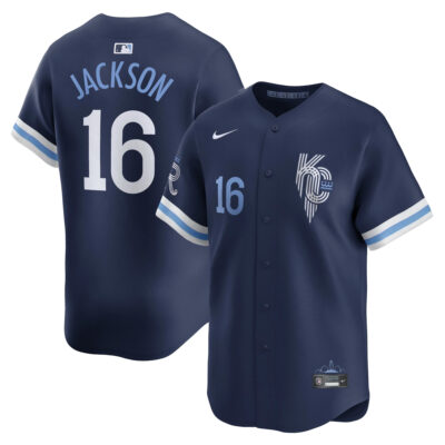 Bo Jackson Kansas City Royals Navy City Connect Limited Jersey - All Stitched