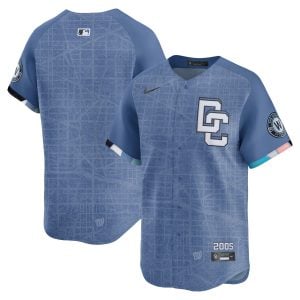 Washington Nationals Blue 2025 City Connect Limited Jersey - All Stitched