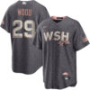 James Wood Washington Nationals Grey 2024 City Connect Limited Jersey - All Stitched