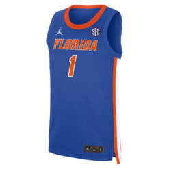 Alternative view of Walter Clayton Jr Florida Gators Basketball Royal Jersey - All Stitched