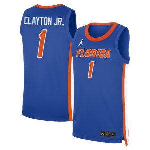 Walter Clayton Jr Florida Gators Basketball Royal Jersey - All Stitched