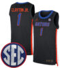 Walter Clayton Jr Florida Gators Basketball Black Jersey - All Stitched