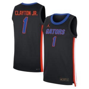 Walter Clayton Jr Florida Gators Basketball Black Jersey - All Stitched