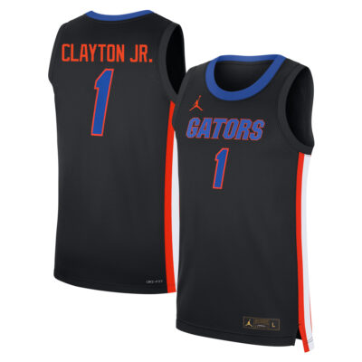 Walter Clayton Jr Florida Gators Basketball Black Jersey - All Stitched