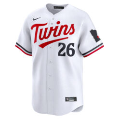 Alternative view of Max Kepler Minnesota Twins White Home Limited Jersey - All Stitched