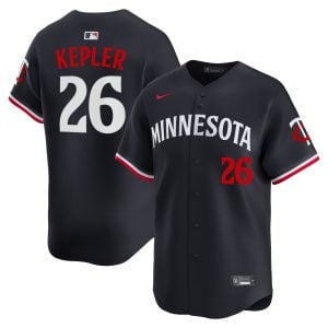 Max Kepler Minnesota Twins Navy Alternate Limited Jersey - All Stitched