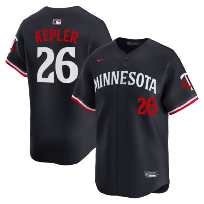 Max Kepler Minnesota Twins Navy Alternate Limited Jersey - All Stitched