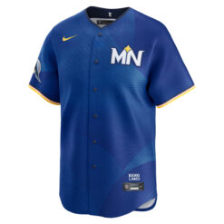 Alternative view of Max Kepler Minnesota Twins Royal Blue City Connect Limited Jersey - All Stitched