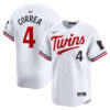 Carlos Correa Minnesota Twins White Home Limited Jersey - All Stitched
