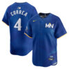 Carlos Correa Minnesota Twins Royal Blue City Connect Limited Jersey - All Stitched