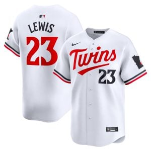 Royce Lewis Minnesota Twins White Home Limited Jersey - All Stitched