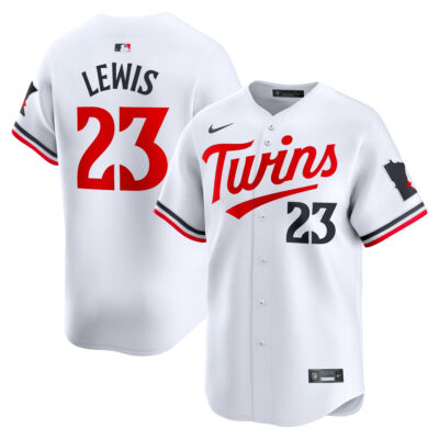 Royce Lewis Minnesota Twins White Home Limited Jersey - All Stitched