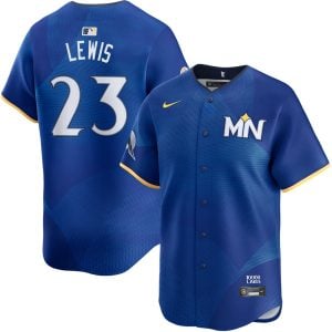 Royce Lewis Minnesota Twins Royal Blue City Connect Limited Jersey - All Stitched