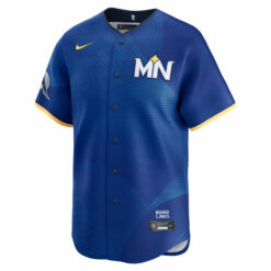 Alternative view of Royce Lewis Minnesota Twins Royal Blue City Connect Limited Jersey - All Stitched