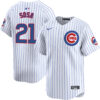 Sammy Sosa Chicago Cubs White Home Limited Jersey - All Stitched