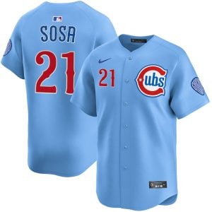 Sammy Sosa Chicago Cubs Blue Alternate Limited Jersey - All Stitched