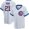 Sammy Sosa Chicago Cubs White 1968 Cooperstown Collection Jersey - All Stitched