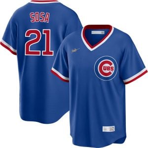 Sammy Sosa Chicago Cubs Royal Blue 1994 Cooperstown Collection Jersey - All Stitched