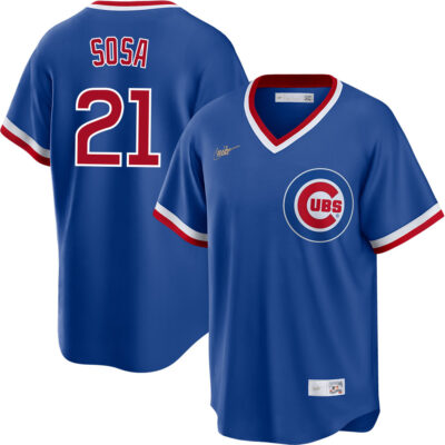 Sammy Sosa Chicago Cubs Royal Blue 1994 Cooperstown Collection Jersey - All Stitched