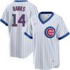 Ernie Banks Chicago Cubs White 1968 Cooperstown Collection Jersey - All Stitched