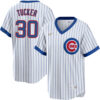 Kyle Tucker Chicago Cubs White 1968 Cooperstown Collection Jersey - All Stitched