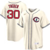 Kyle Tucker Chicago Cubs Cream Field Of Dreams Jersey - All Stitched