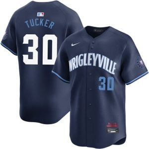 Kyle Tucker Chicago Cubs Navy City Connect Limited Jersey - All Stitched